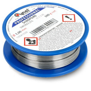Spoiwo lutownicze z kalafonią 100g 1.0mm     2834
