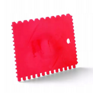 Szpachelka plastikowa ząbkowana 90/130mm