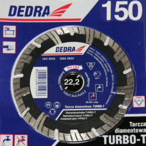 Tarcza diamentowa 150mm/22,2 turbo