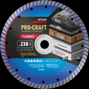 Tarcza diamentowa Procraft DT230