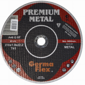 Tarcza do metalu 230×1.9 płaska GERMAFLEX