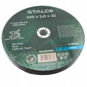 Tarcza do metalu 230×2.0 płaska  Stalco