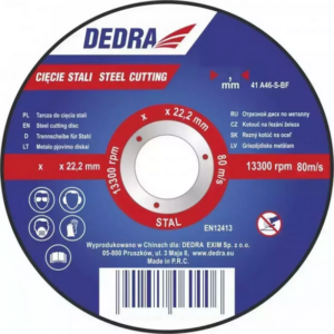 Tarcza do stali 125×2.5×22.5