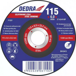Tarcza do szlifowania metalu 230×6,0x22,2
