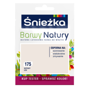 Tester Farba Barwy Natury Beżowy len 175