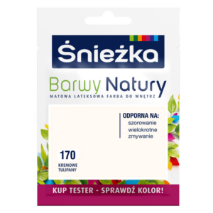 Tester Farba Barwy Natury Kremowe tulipany 170