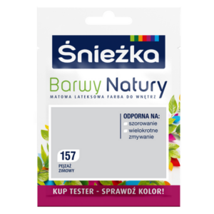 Tester Farba Barwy Natury Pejzaż zimowy 157