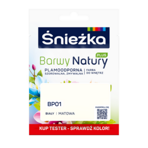 Tester Farba Barwy Natury Plus Biała BP01