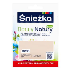 Tester Farba Barwy Natury Plus Naturalny len BP05