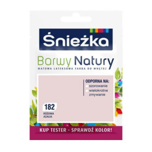 Tester Farba Barwy Natury Różowa azalia 182