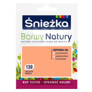 Tester Farba Barwy Natury Soczysta morela 139