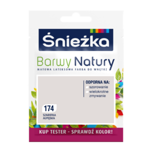 Tester Farba Barwy Natury Szarotka alpejska 174