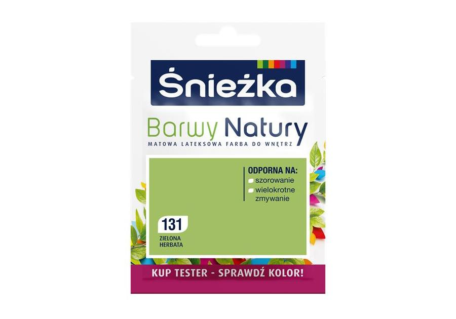 Tester Farba Barwy Natury Zielona herbata 131