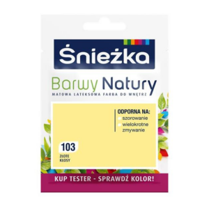 Tester Farba Barwy Natury Złote kłosy 103