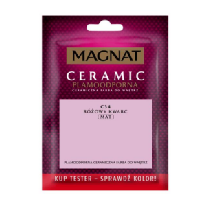 Tester Farba Magnat Ceramic Różowy kwarc C34