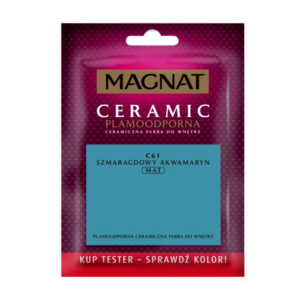Tester Farba Magnat Ceramic Szmaragd akwamary C61