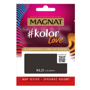 Tester Farba Magnat KolorLove Czarny KL21