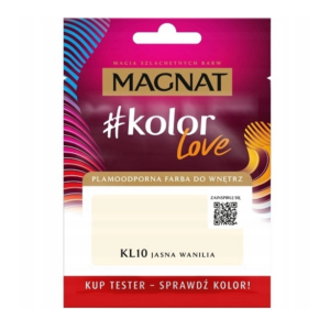 Tester Farba Magnat KolorLove Jasna wanilia KL10