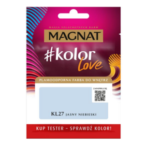 Tester Farba Magnat KolorLove Jasny niebieski KL27