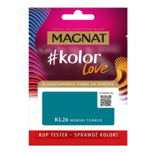 Tester Farba Magnat KolorLove Morski turkus KL26