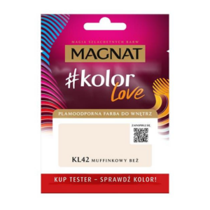 Tester Farba Magnat KolorLove Muffinkowy beż KL42