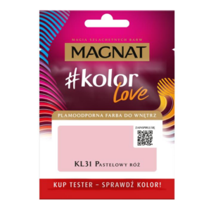 Tester Farba Magnat KolorLove Pastelow różowy KL31