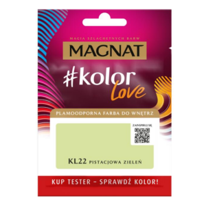 Tester Farba Magnat KolorLove Pistacjo zieleń KL22