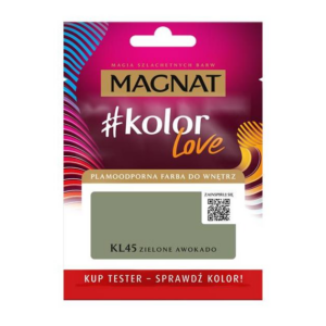 Tester Farba Magnat KolorLove Zielone awokado KL45