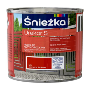 Urekor S podkład antykorozyjny czerwo 0,2L Śnieżka