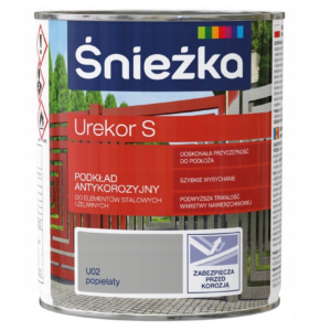 Urekor S podkład antykorozyjny popiel 0,4L Śnieżka