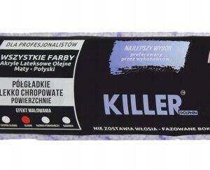 Wałek KILLER 25cm włos 13mm   K25W13