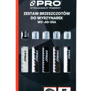 Zestaw brzeszczotów do drewna do wyrzyn. 5szt  A