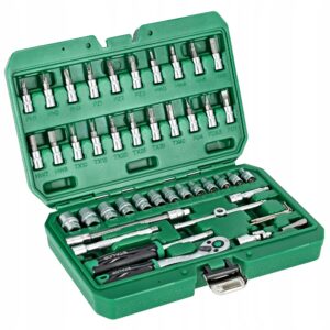 Zestaw klucz nasadowych 1/4″ BMC 48 elem.