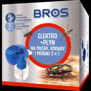 Elektro + płyn na muchy,komary i mrówki
