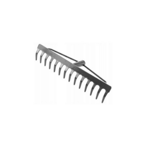 Grabie metalowe 16 oprawione trzonek drewniany
