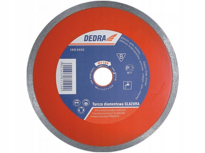 Tarcza diamentowa 180 22.2 gr 1.9mm